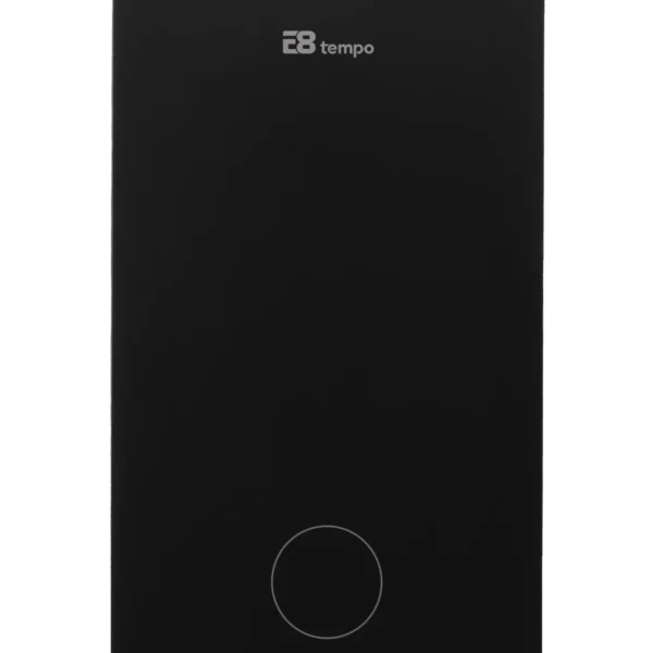 Газовый настенный котел E8 tempo GHC24WN черная стеклянная панель