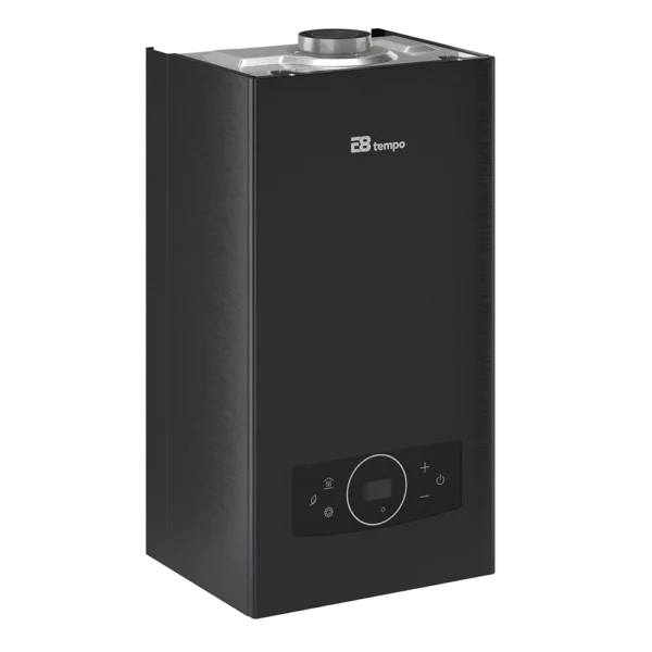 Газовый настенный котел E8 tempo GMA24V черная металлическая панель — изображение 6