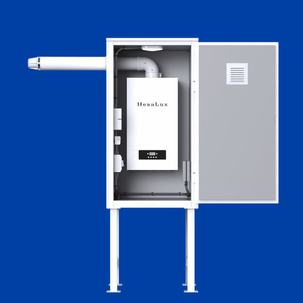 NEVALUX 8224-1 (24 кВт) котел газовый одноконтурный с корпусом для наружного размещения